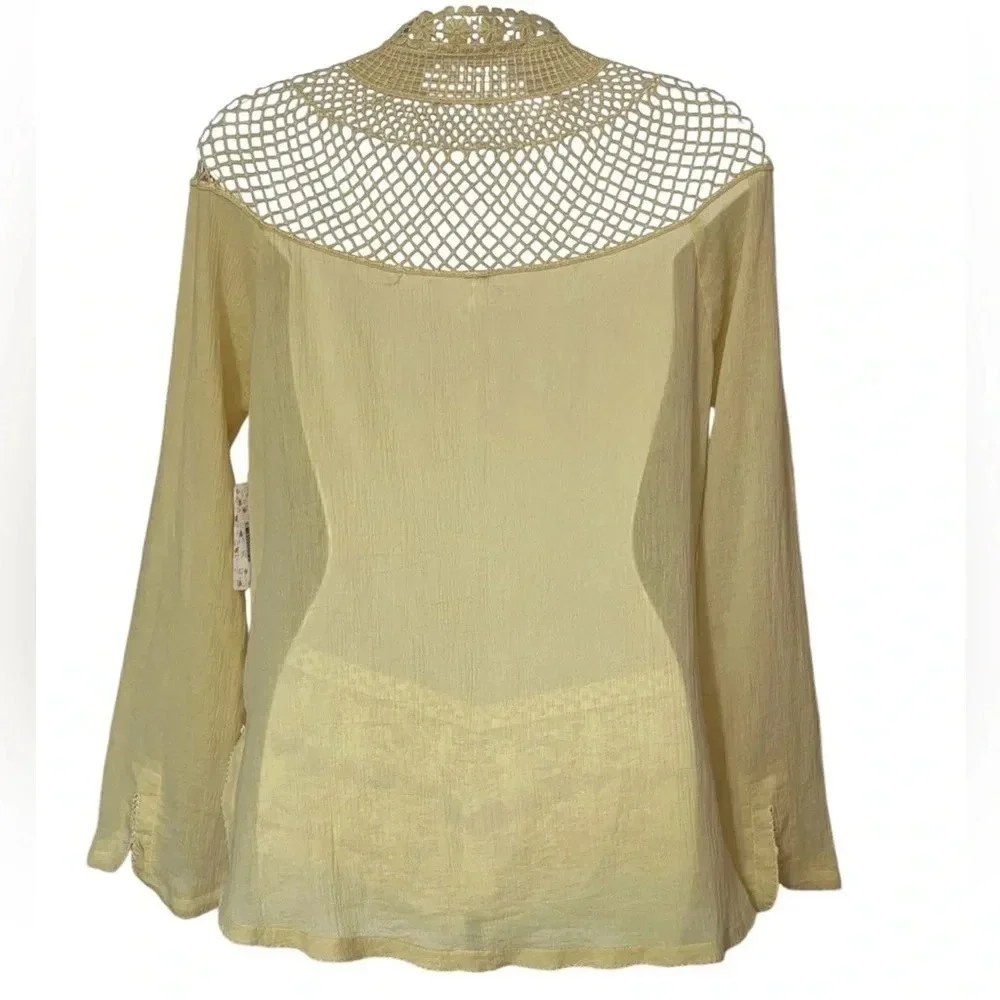 Free People | On the Island Crochet Top | NEW WITH TAG! 🏷️